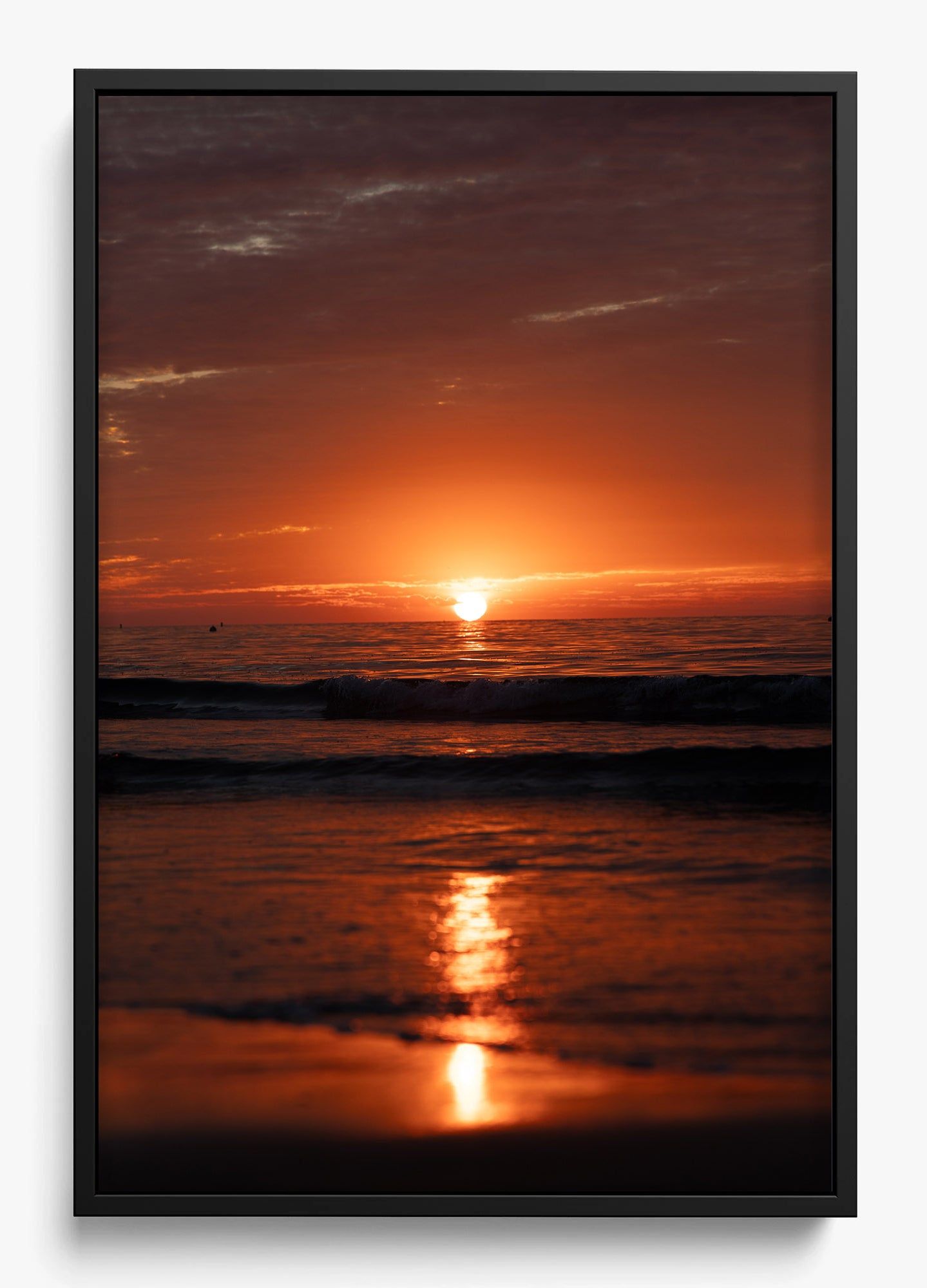 La Jolla Fire Sunset