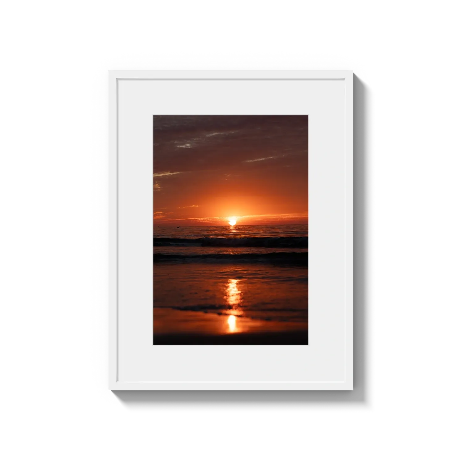 La Jolla Fire Sunset