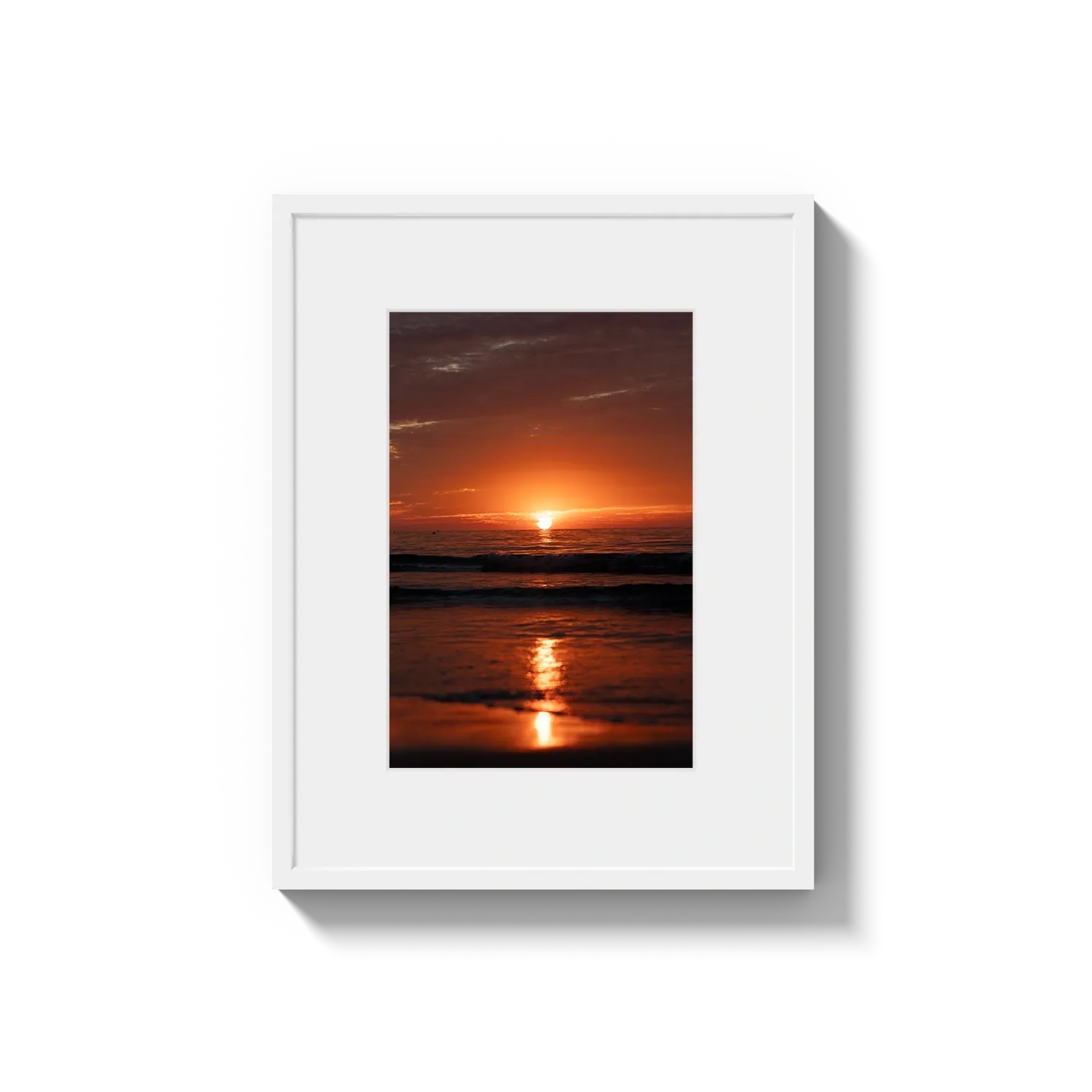 La Jolla Fire Sunset