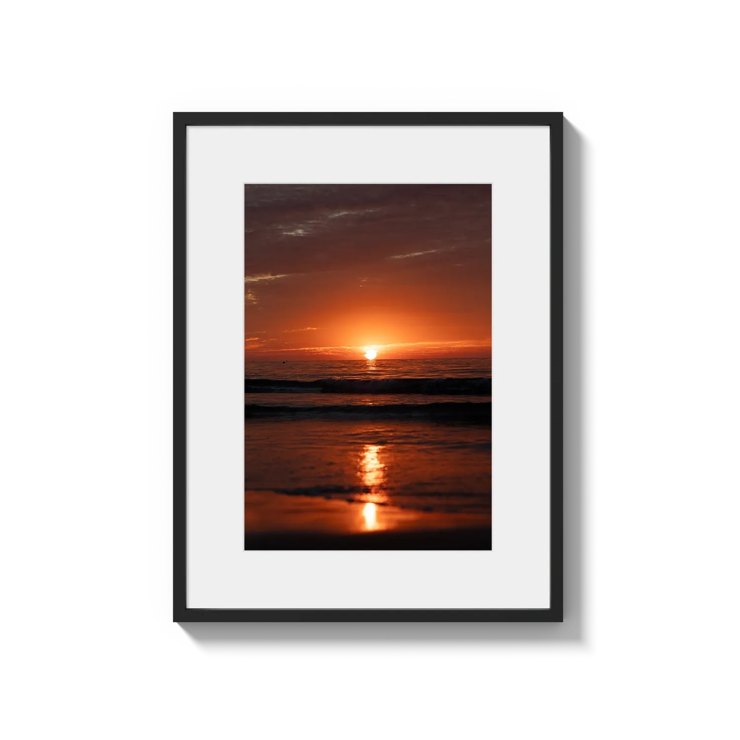 La Jolla Fire Sunset