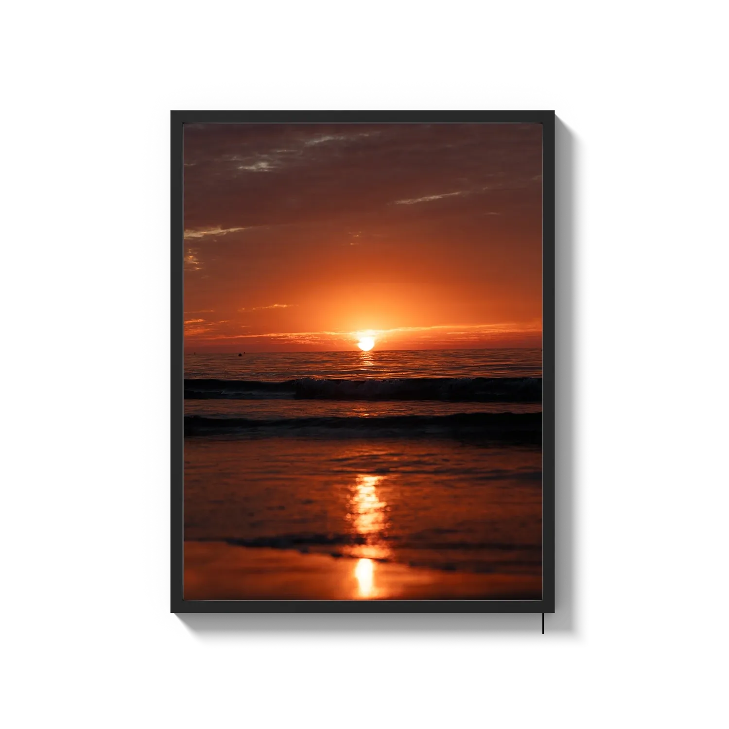 La Jolla Fire Sunset