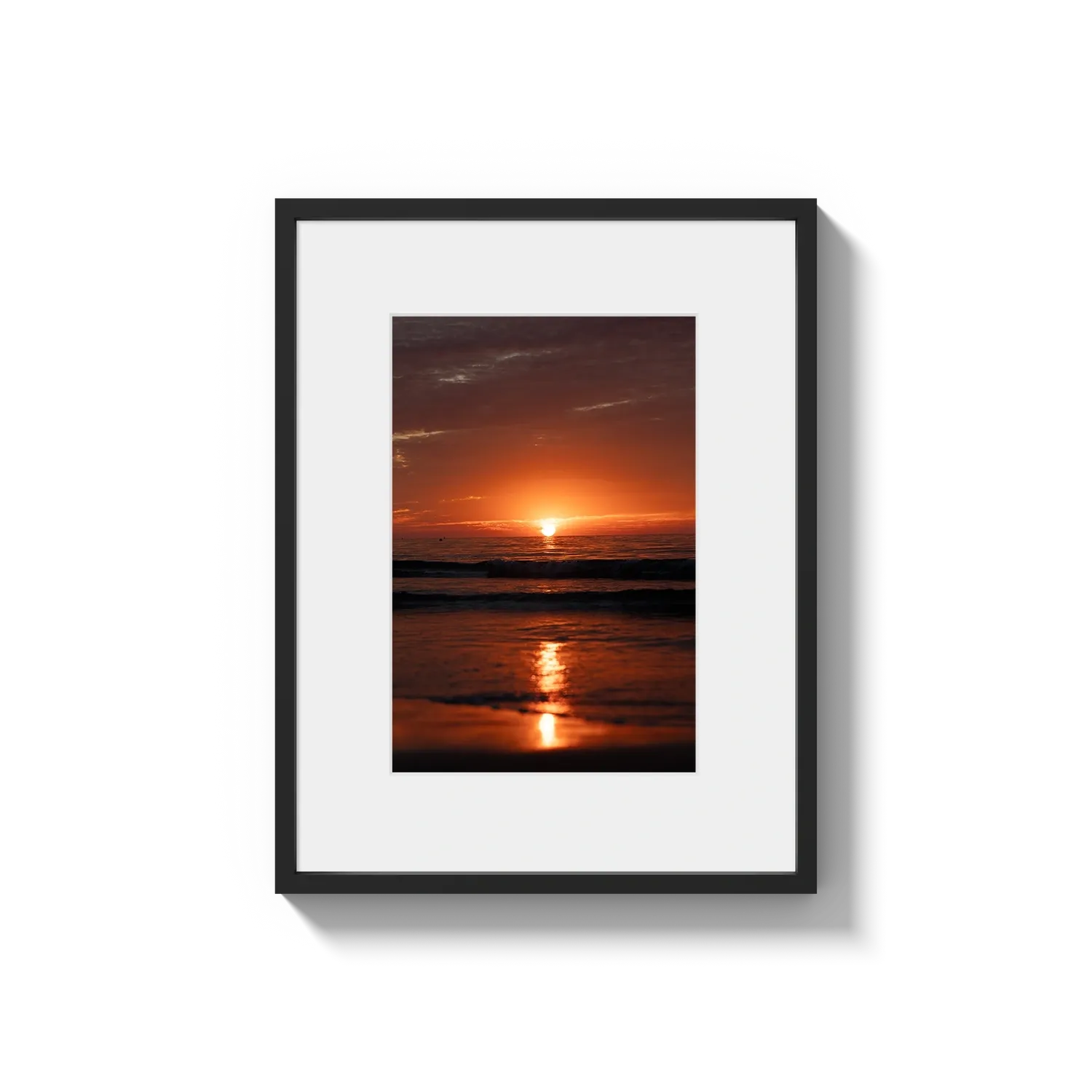 La Jolla Fire Sunset