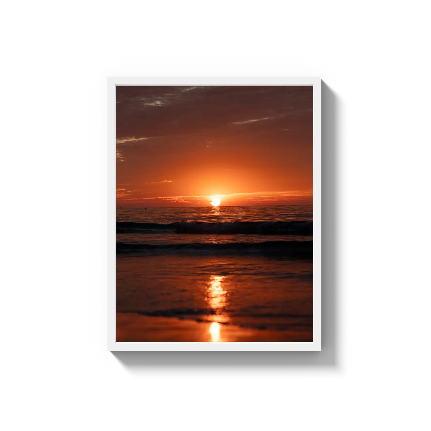 La Jolla Fire Sunset