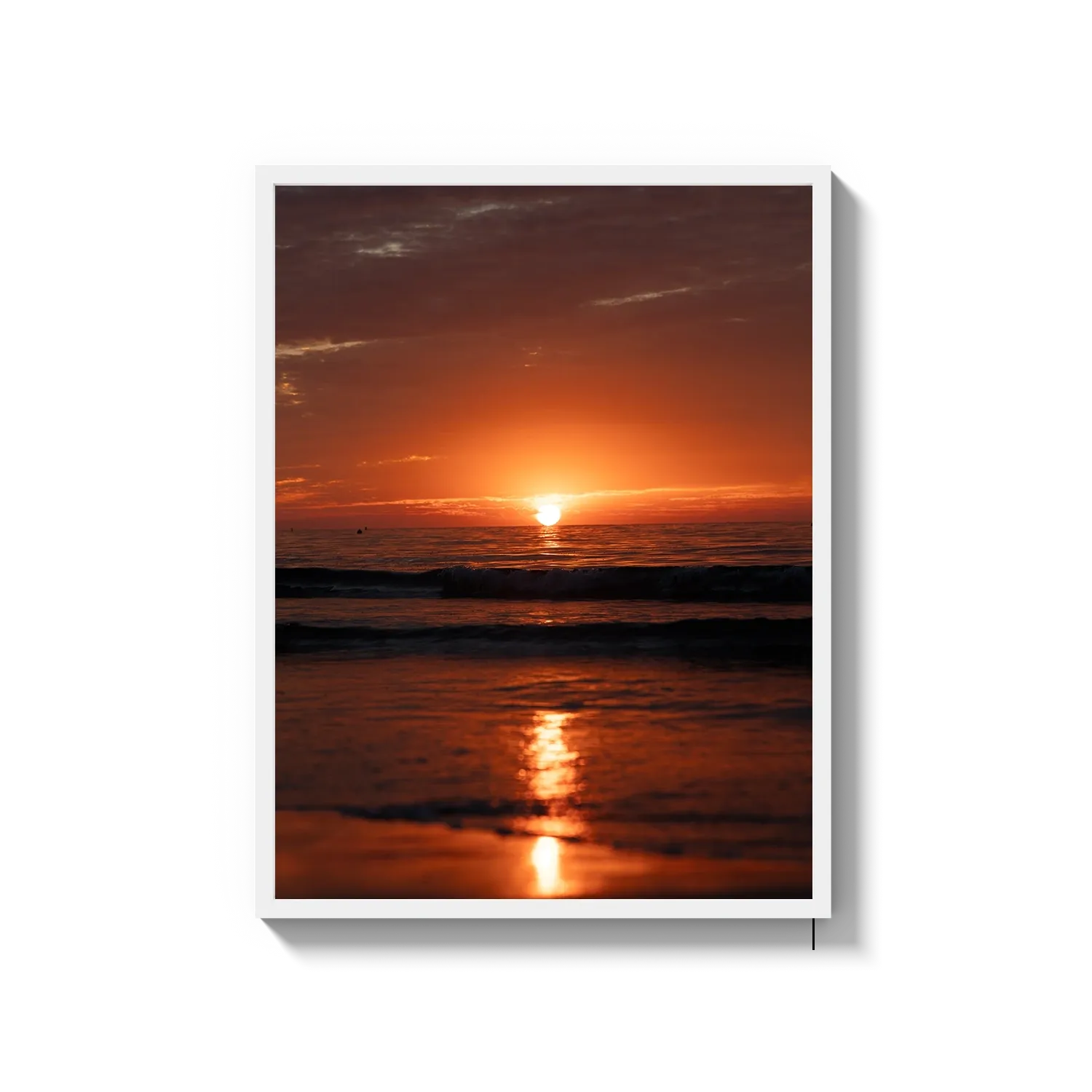 La Jolla Fire Sunset