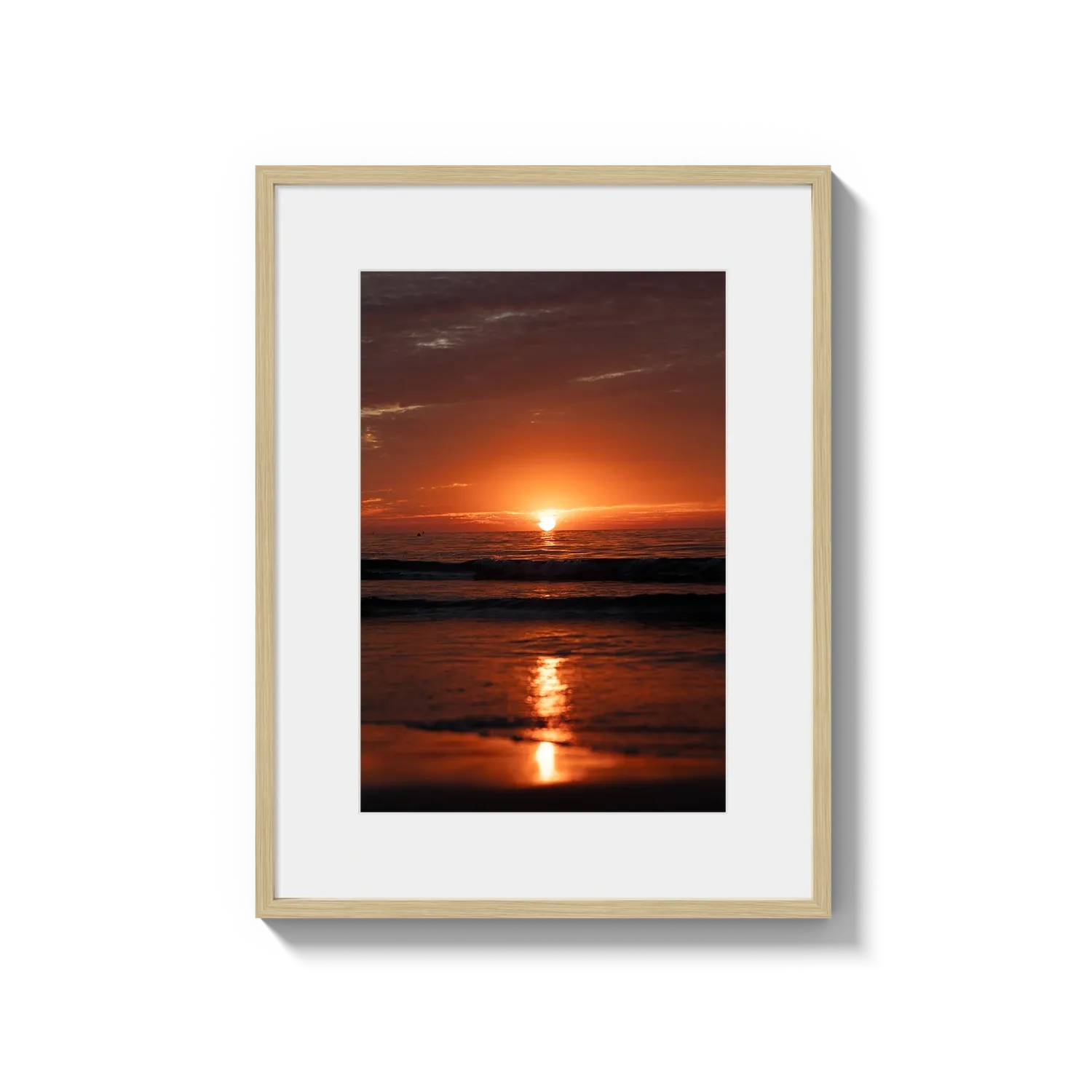 La Jolla Fire Sunset