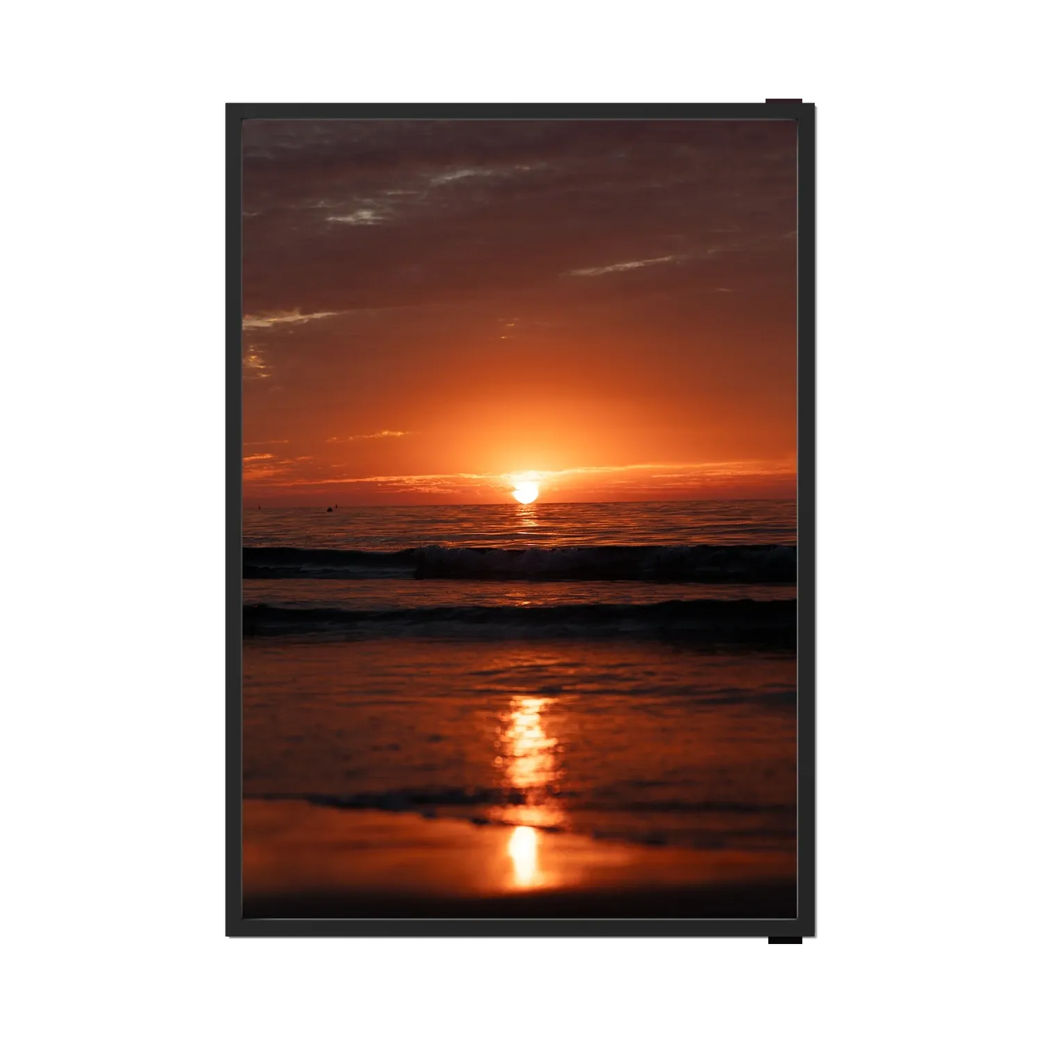 La Jolla Fire Sunset