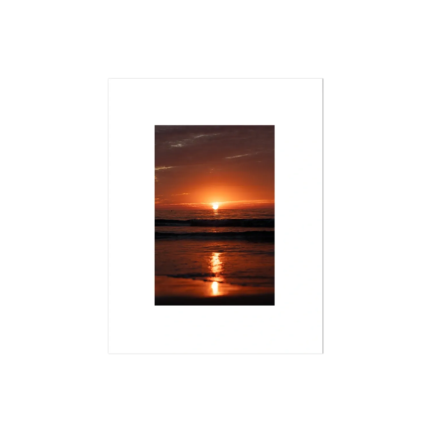 La Jolla Fire Sunset