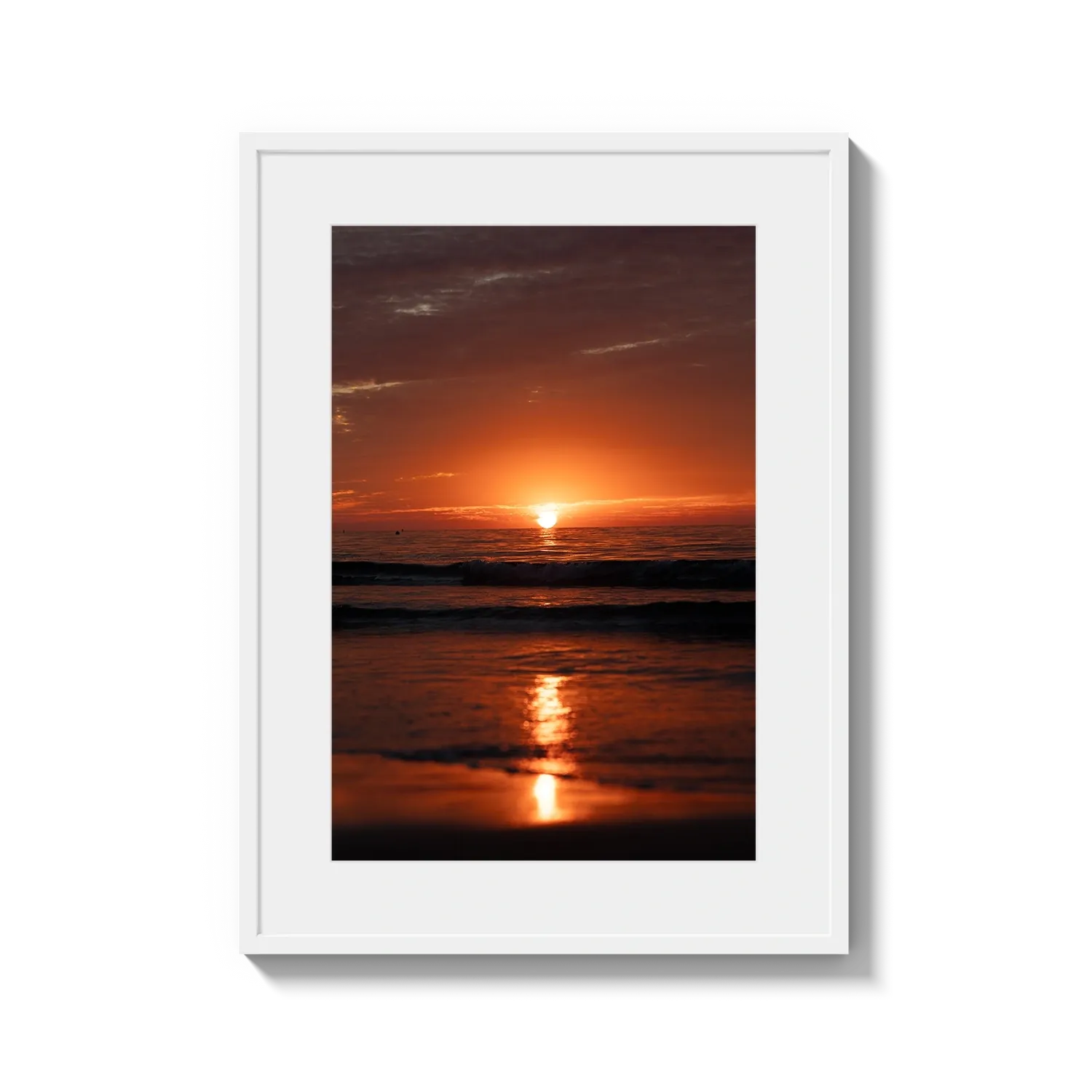 La Jolla Fire Sunset