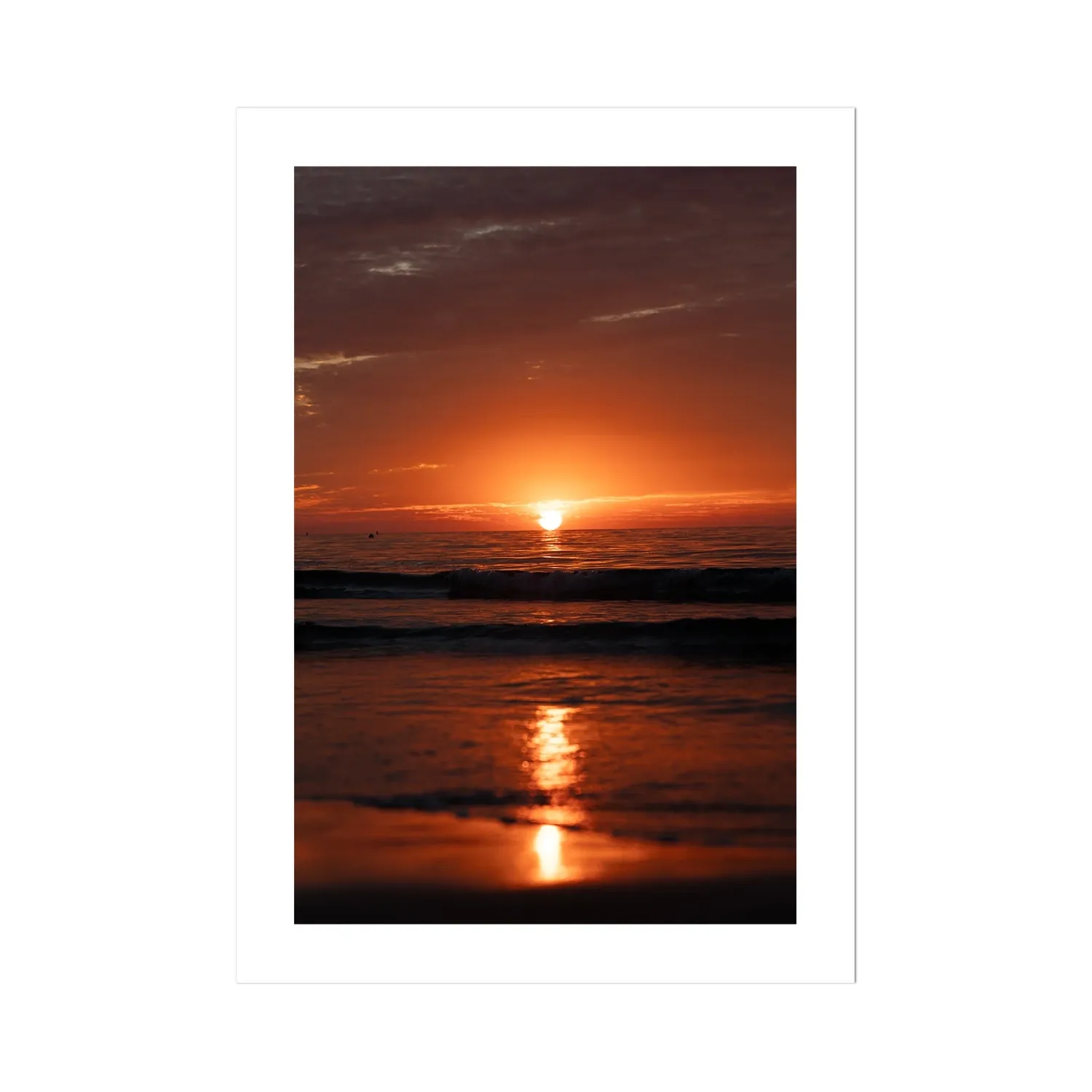La Jolla Fire Sunset