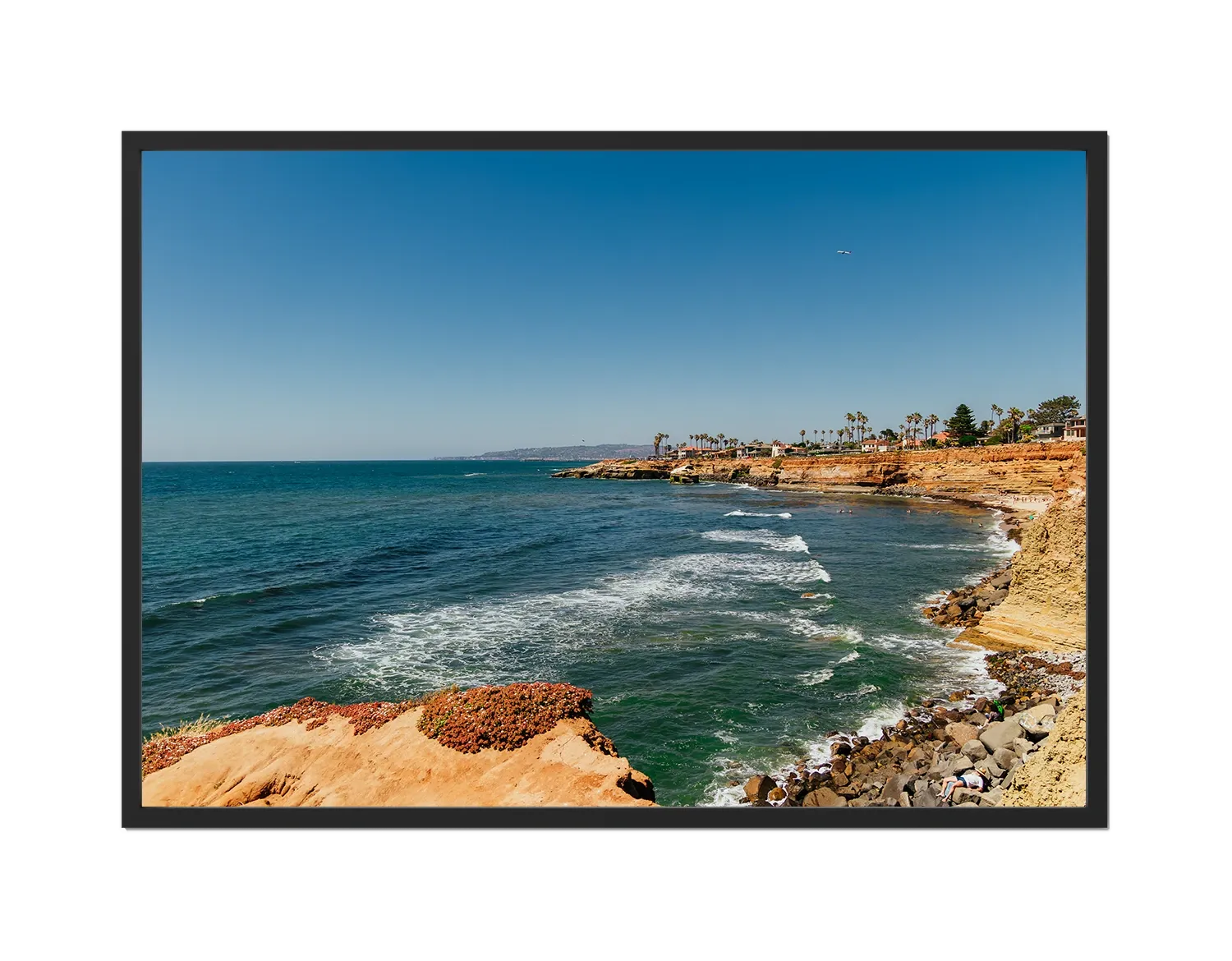 Cliffs and Blue Water