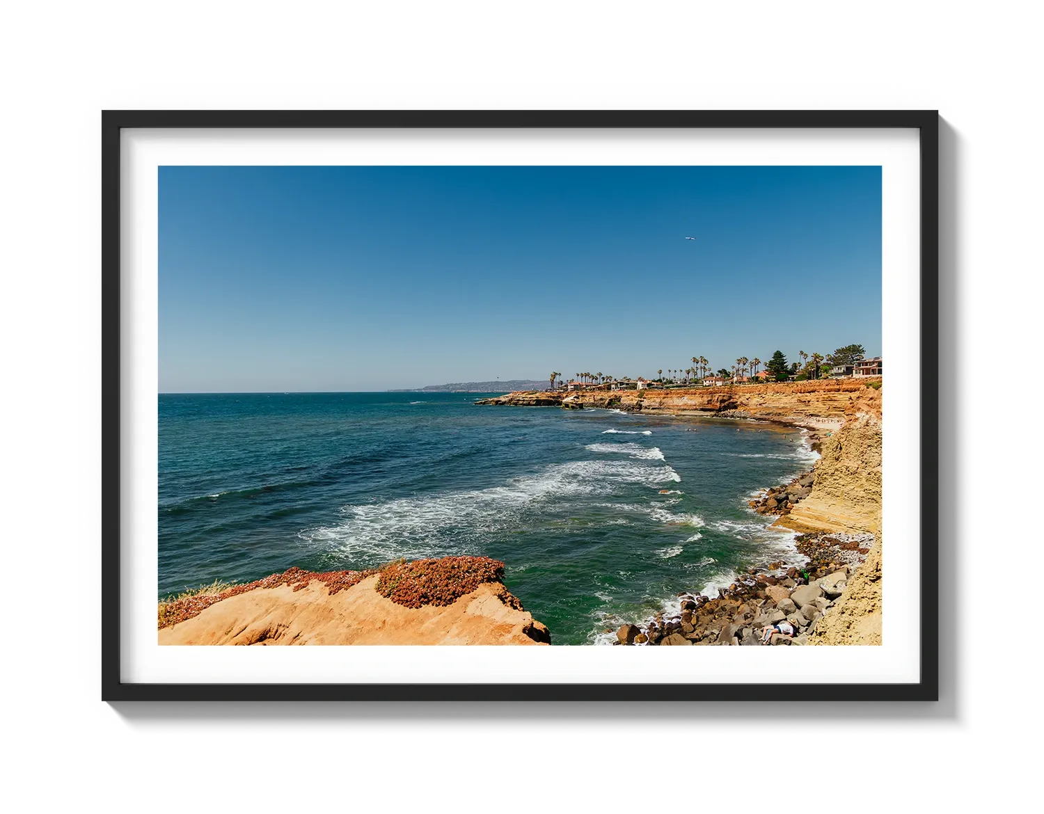 Cliffs and Blue Water