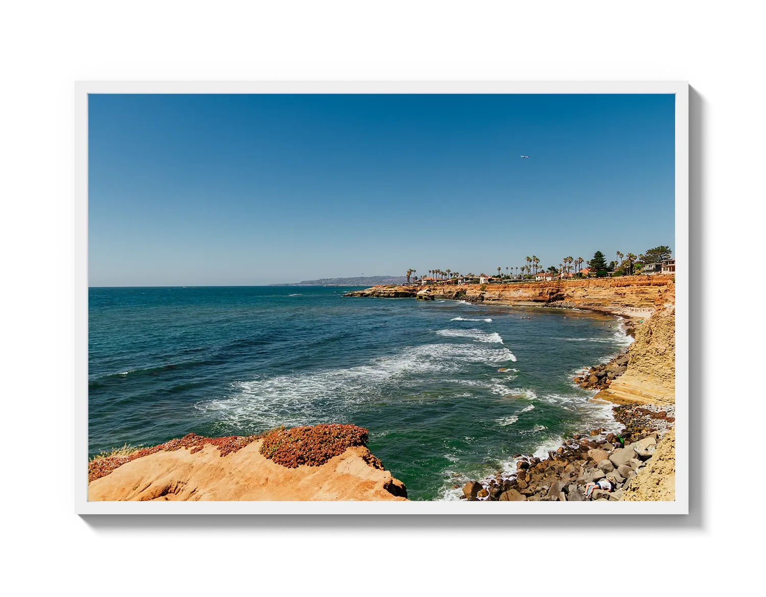Cliffs and Blue Water