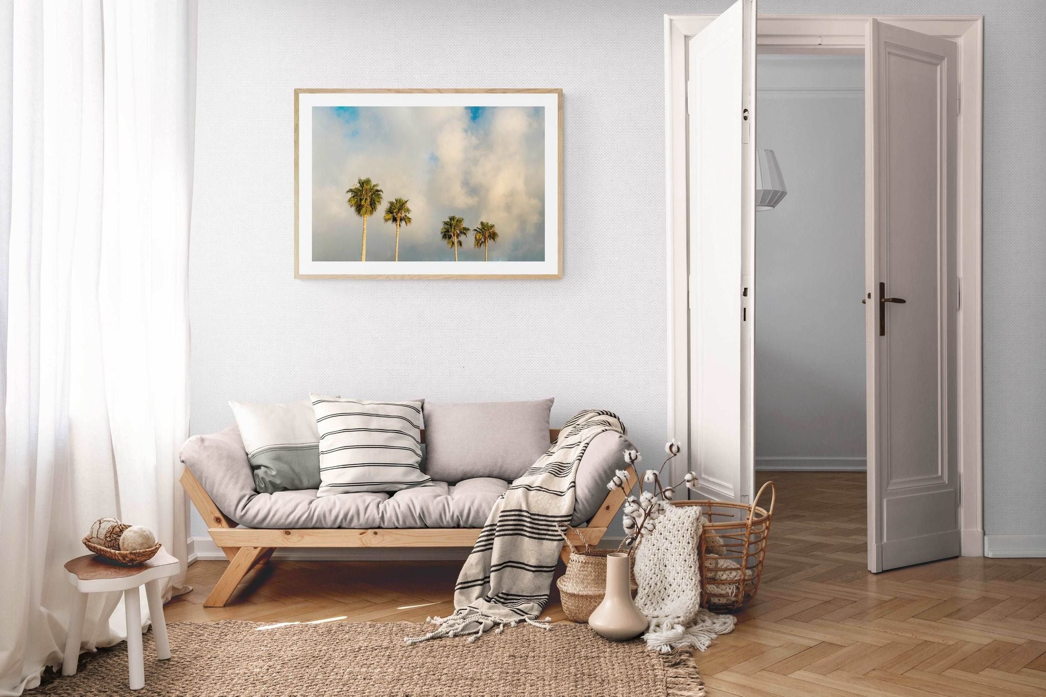 Palm Trees on Clouds - California DreamScapes Wall Art Decor