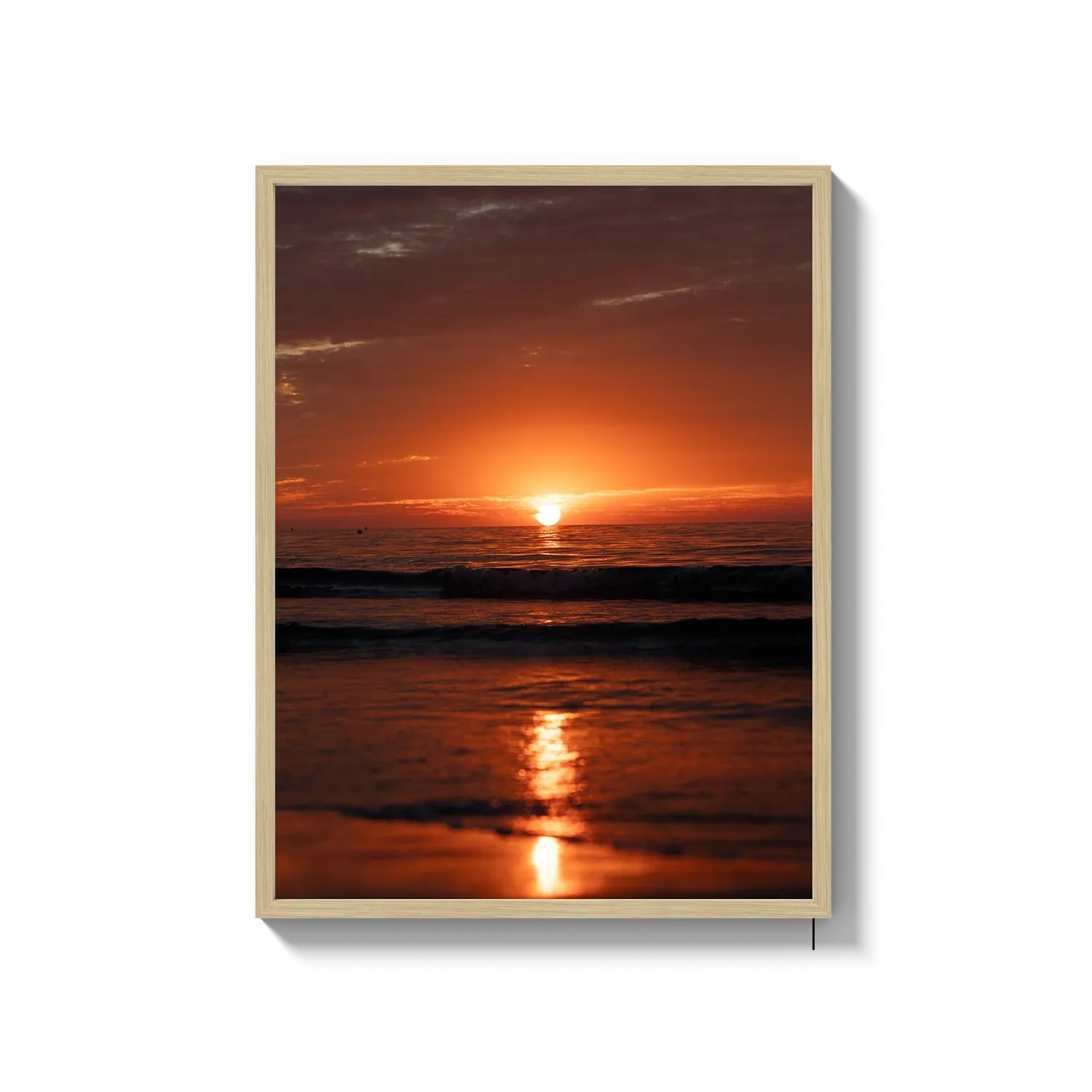 La Jolla Fire Sunset