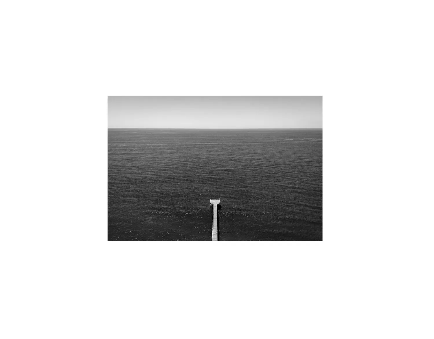 Pier Pointing To Japan