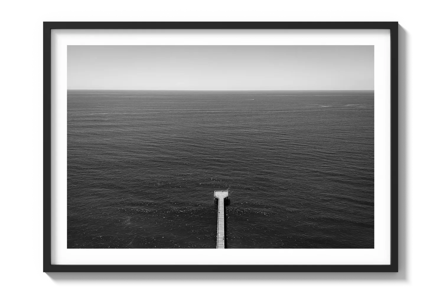 Pier Pointing To Japan