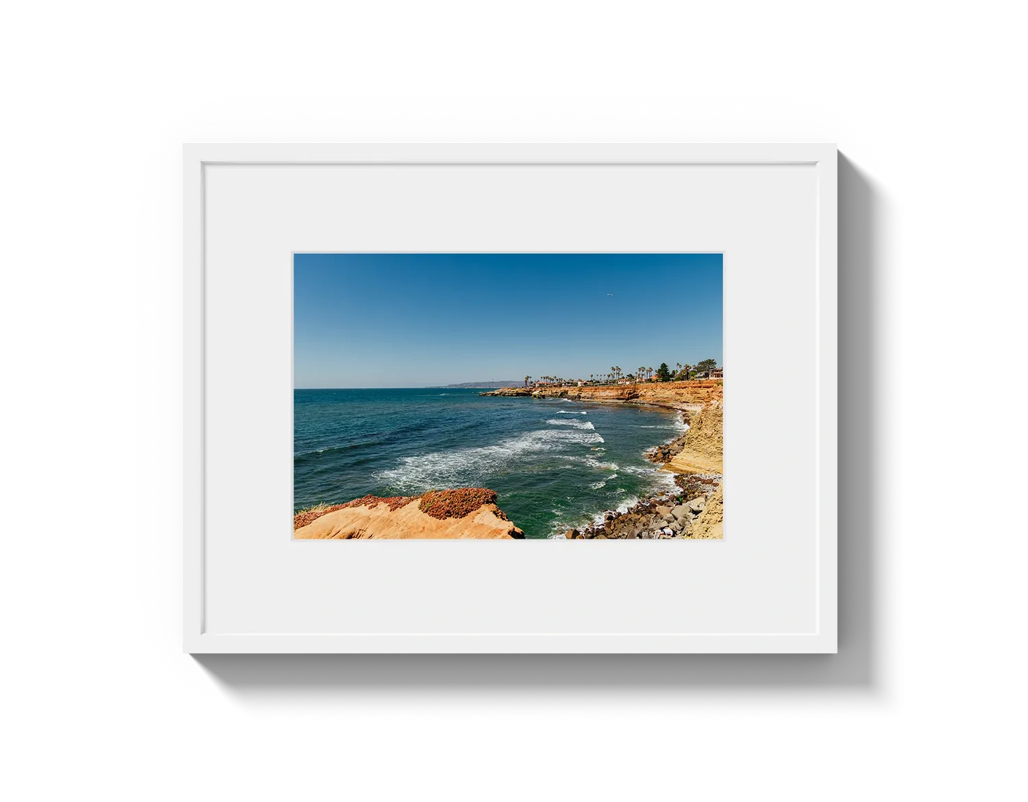 Cliffs and Blue Water