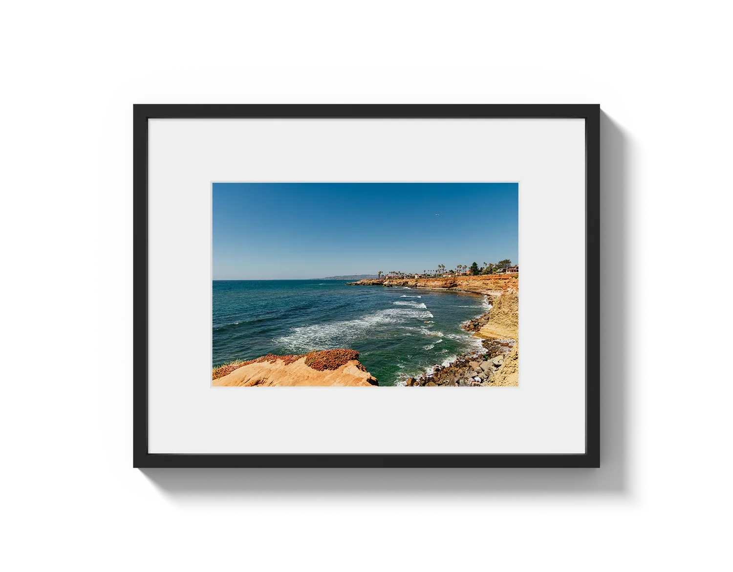 Cliffs and Blue Water