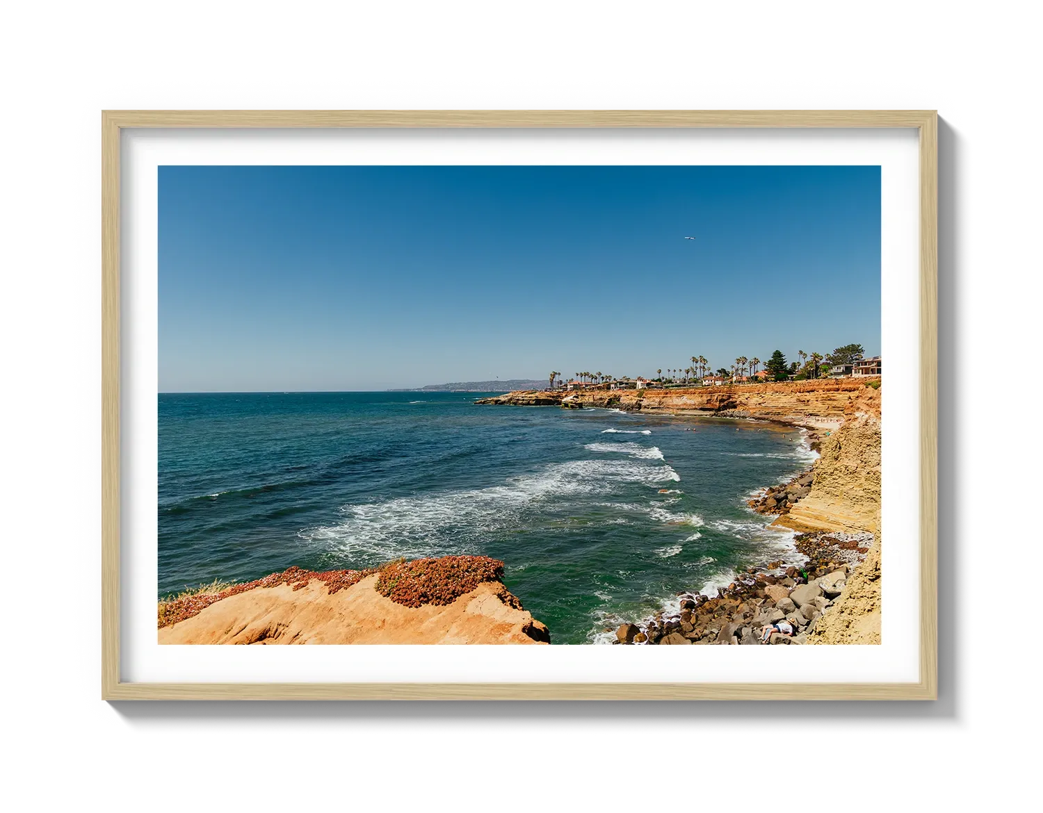 Cliffs and Blue Water