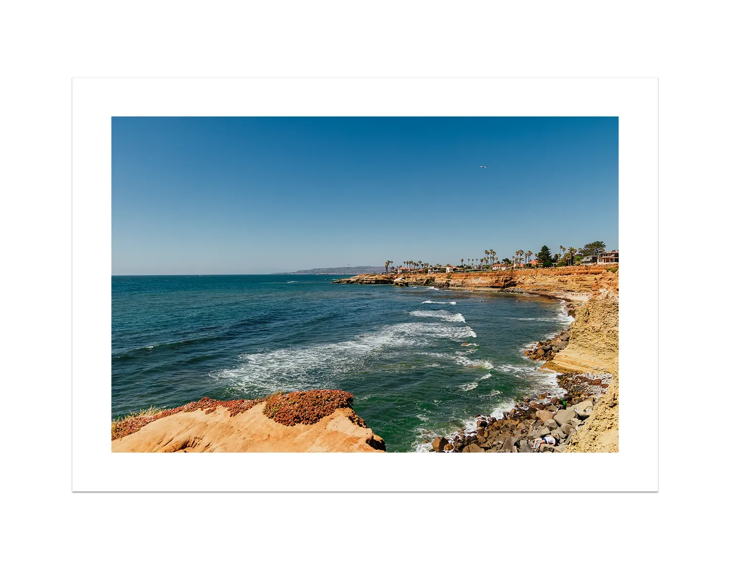 Cliffs and Blue Water
