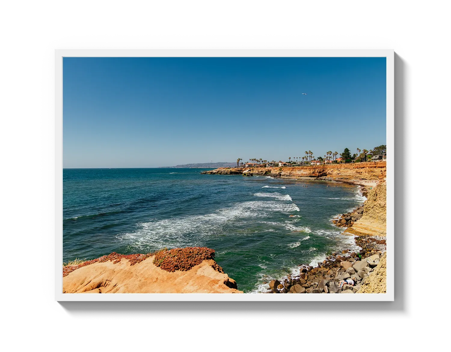 Cliffs and Blue Water