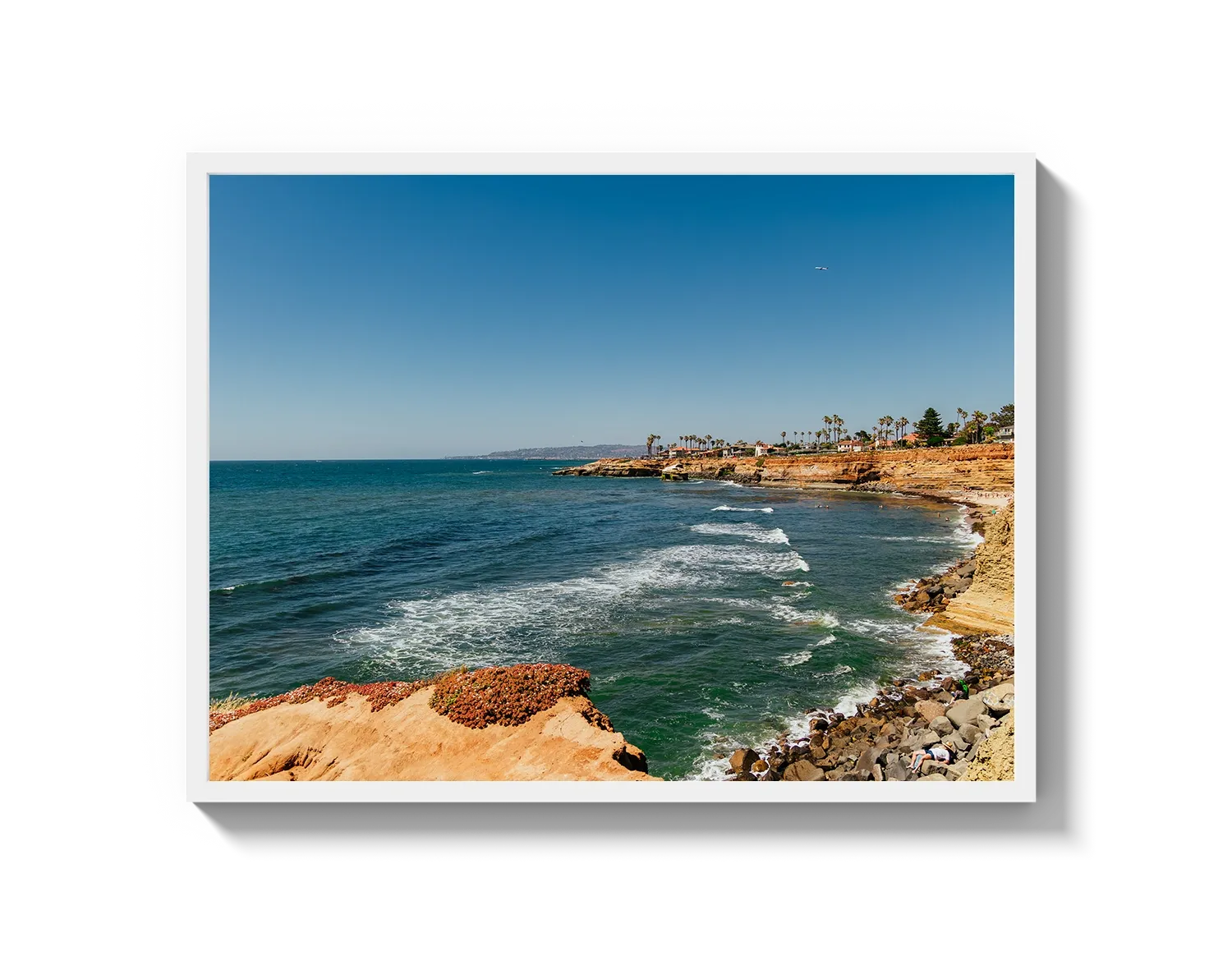 Cliffs and Blue Water