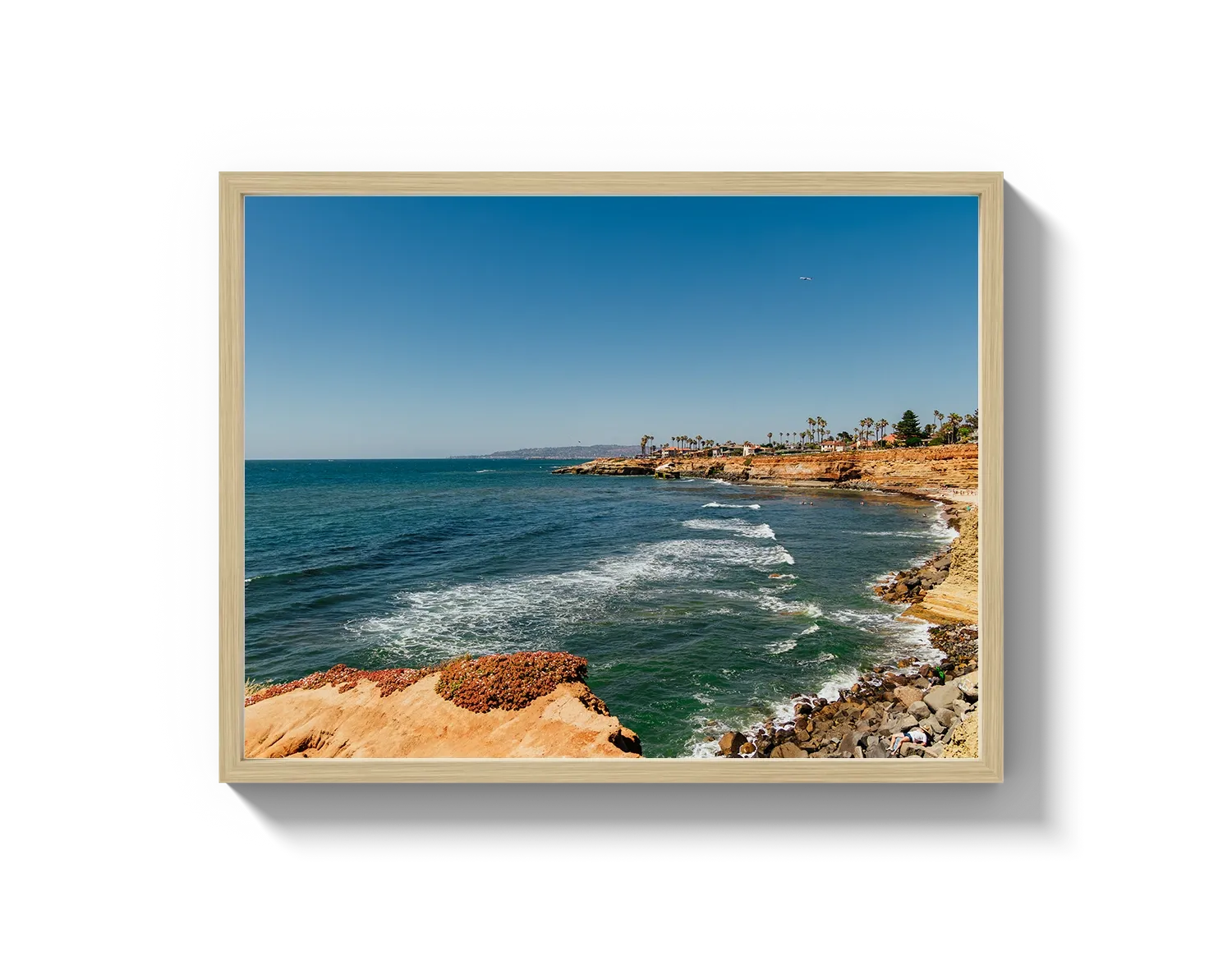 Cliffs and Blue Water