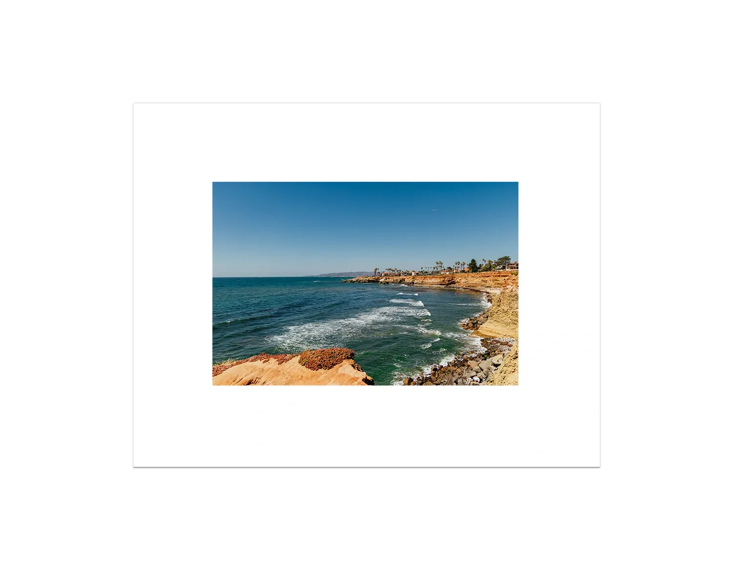 Cliffs and Blue Water