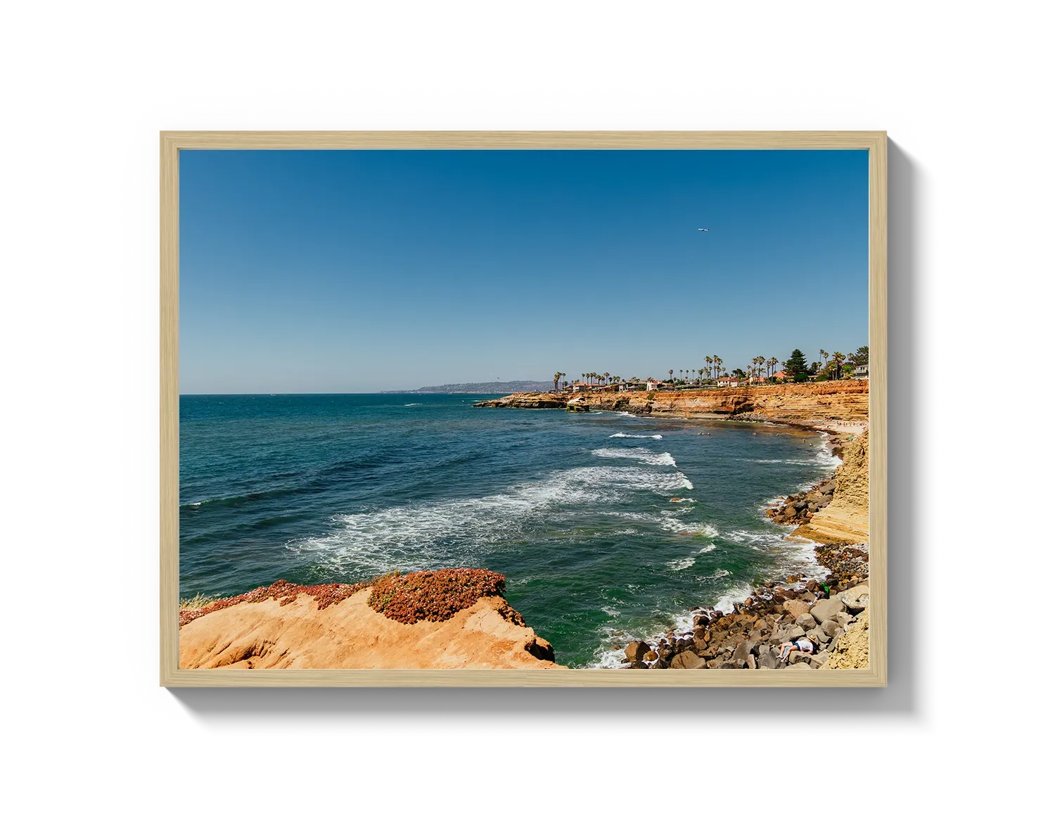 Cliffs and Blue Water