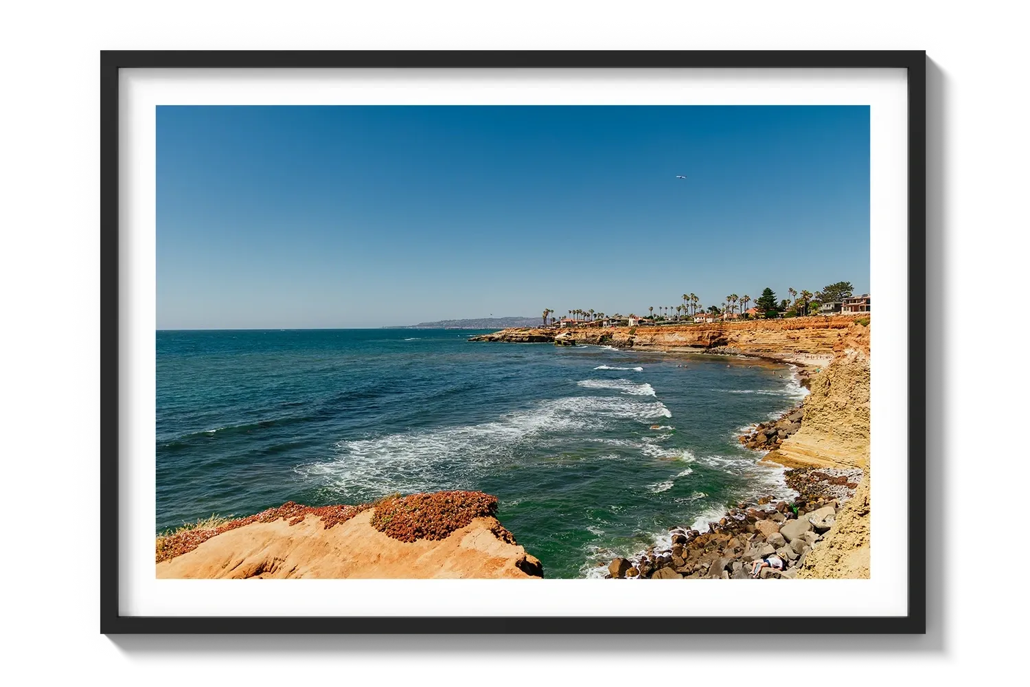 Cliffs and Blue Water