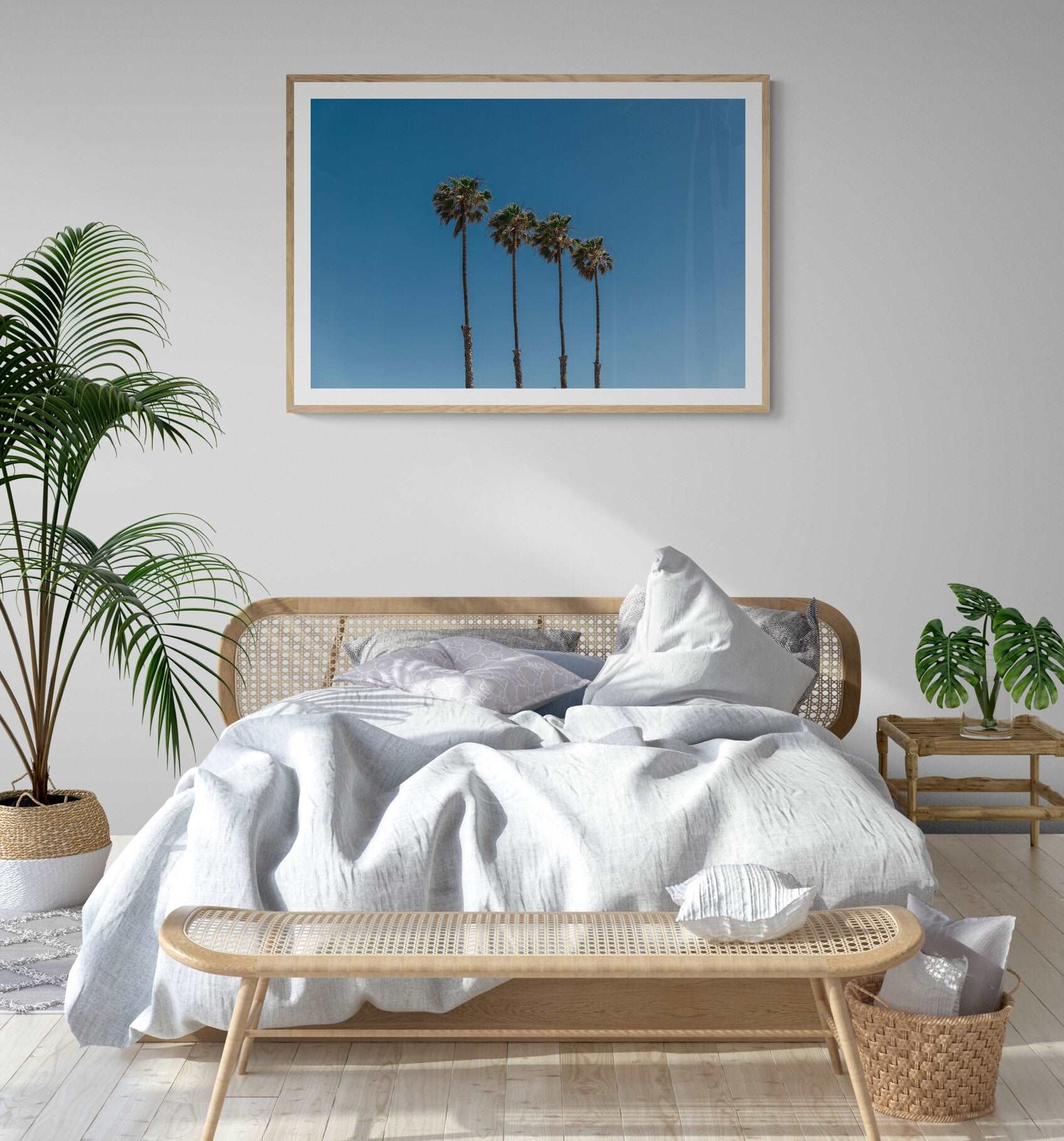 Four Palm Trees