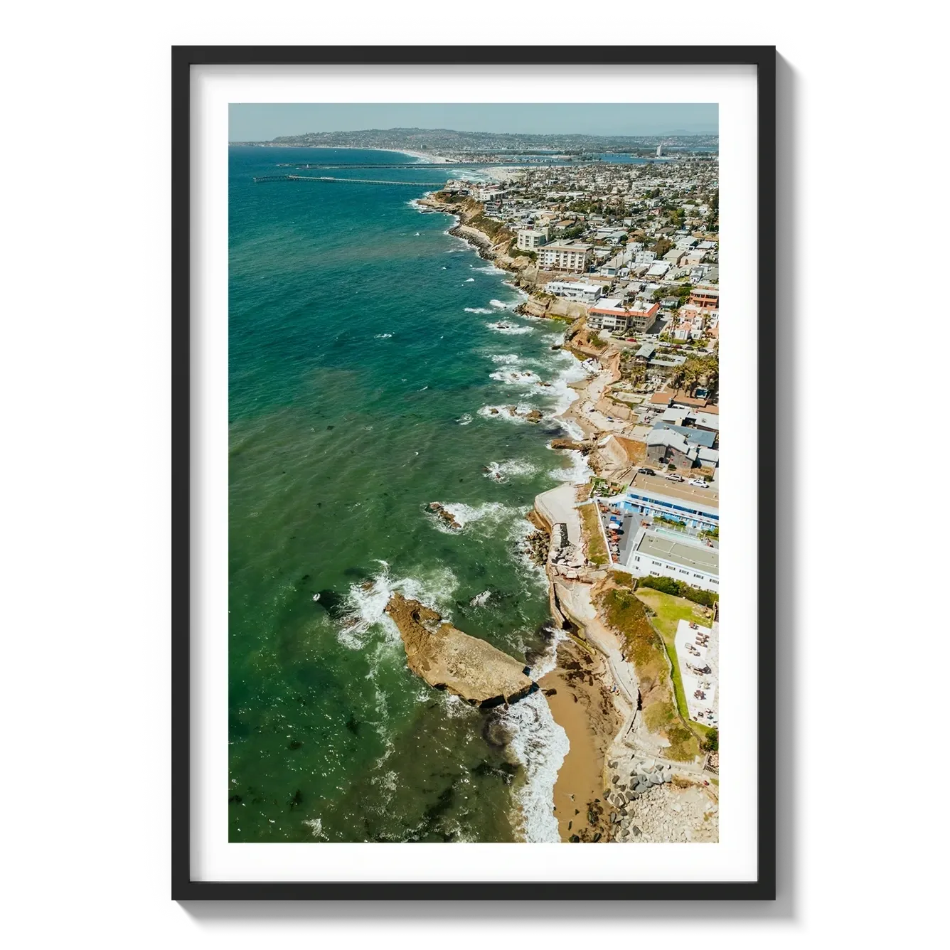 Sunset Cliffs Aerial Line